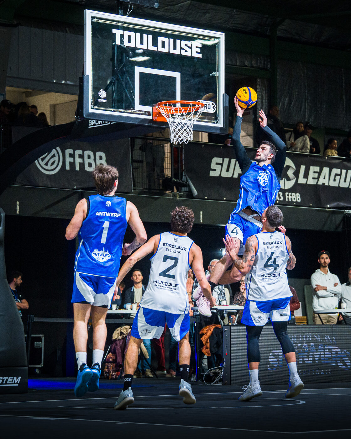 Basket - action de jeu