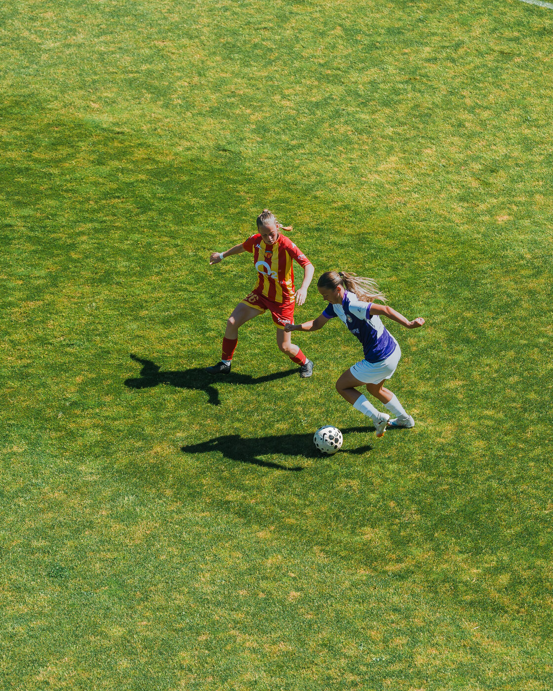 Football - action de jeu