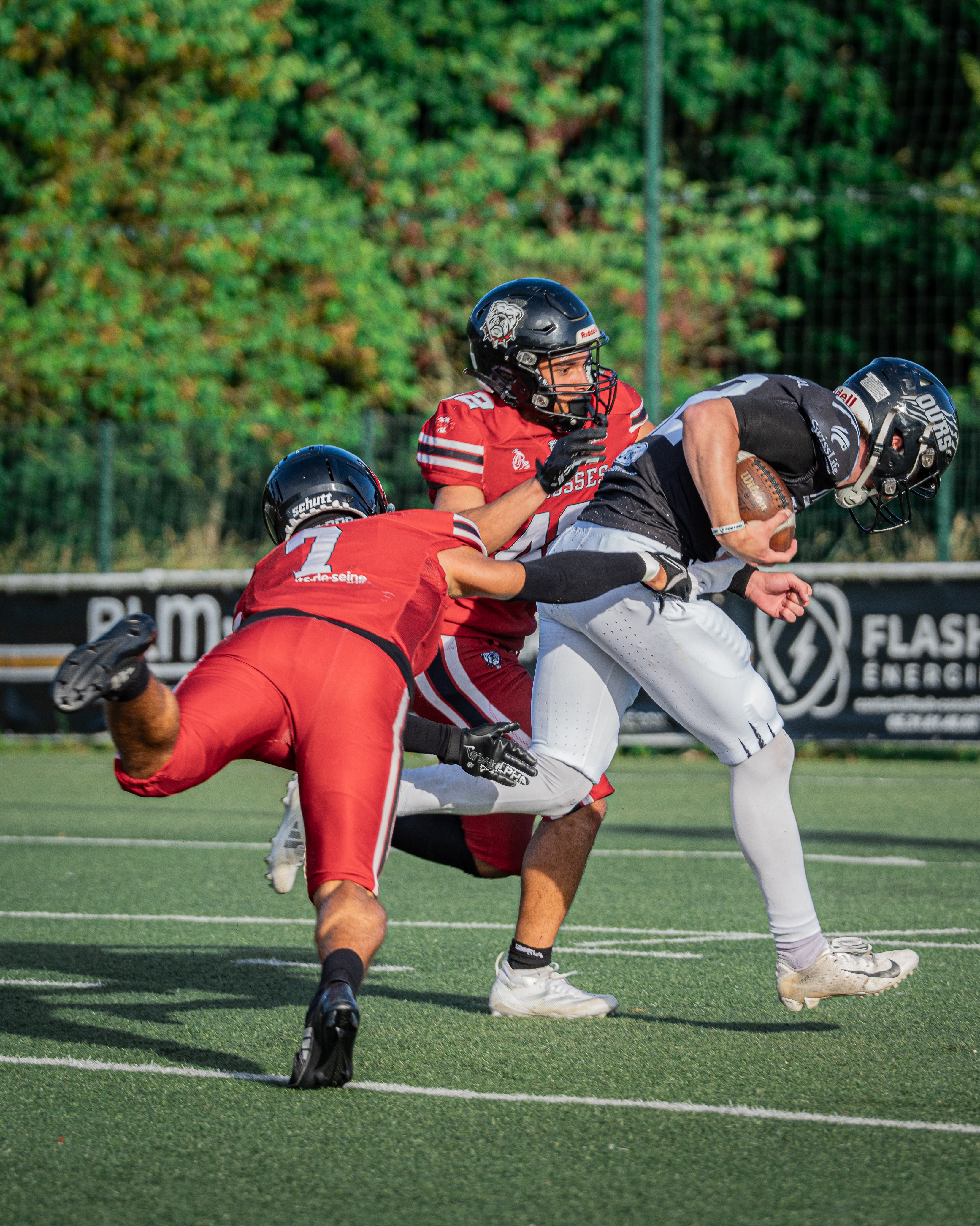 Football Américain - action de jeu