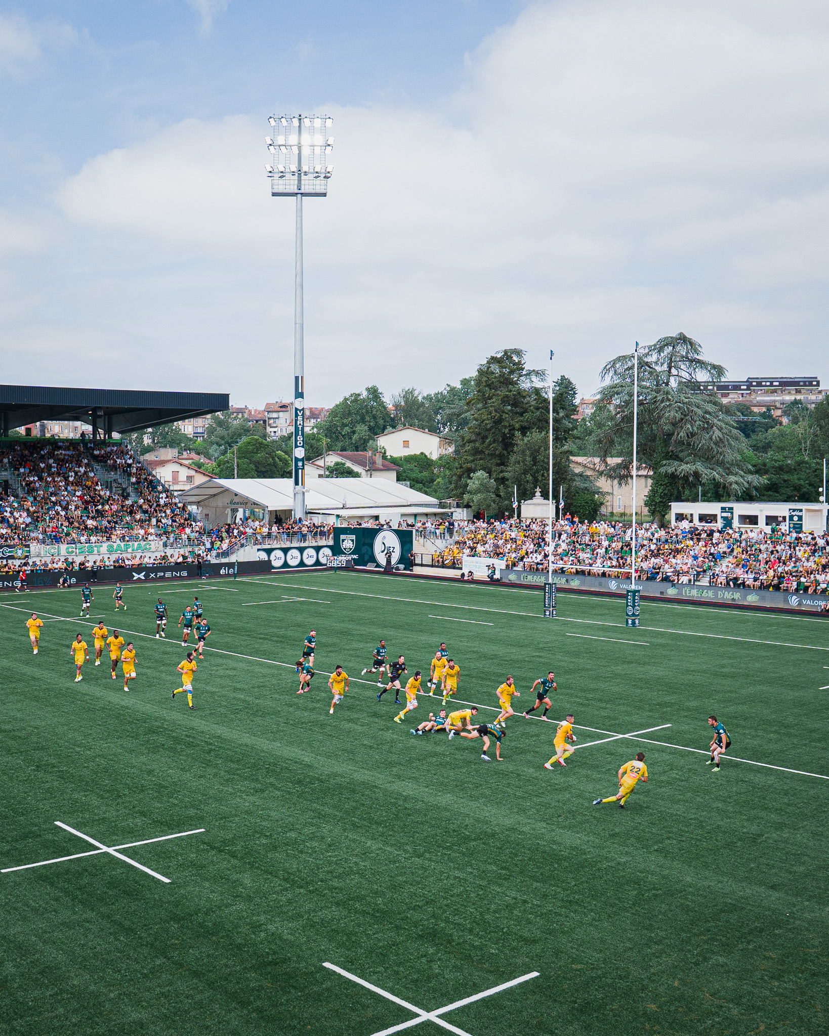 Rugby - action de jeu